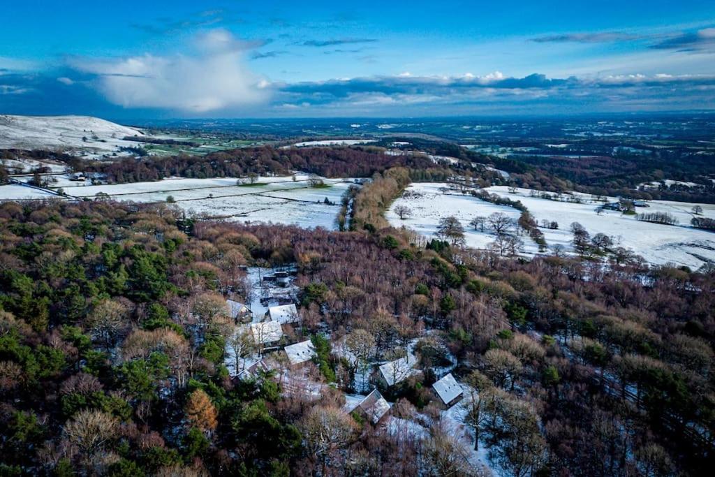 Padley; Woodland Lodge With Hot Tub For 2-4 In The Staffordshire Moorlands Oakamoor Εξωτερικό φωτογραφία